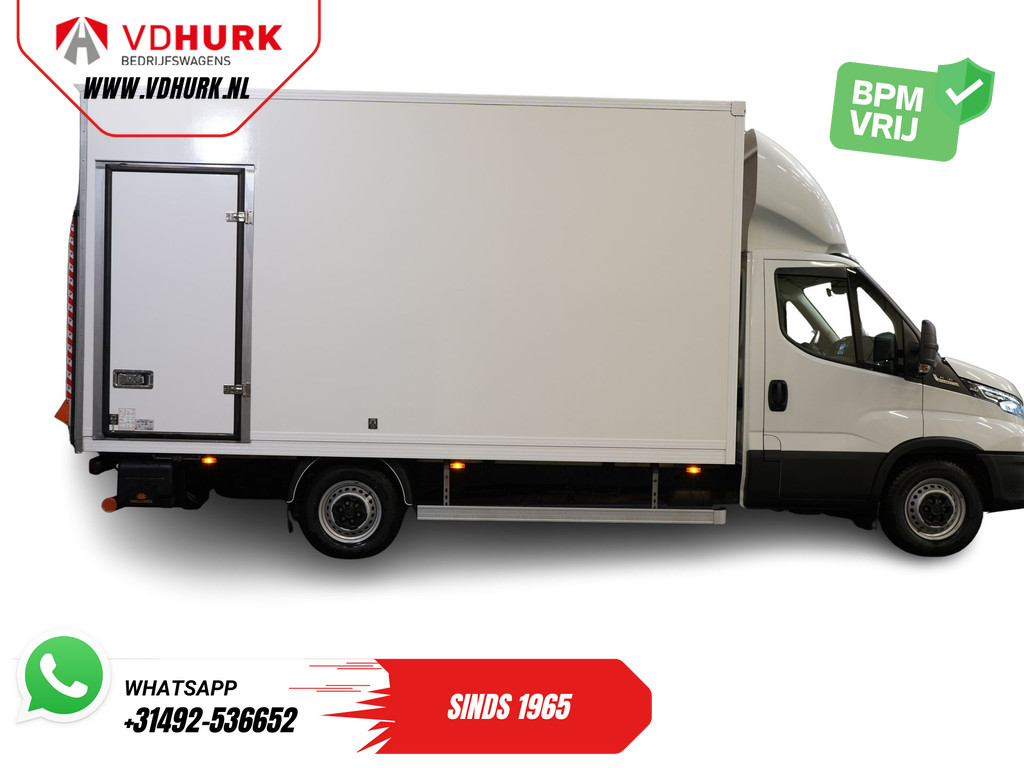 Mercedes-Benz Sprinter (Iveco Daily) 35S18HV 3.0 Aut. ZF BPM VRIJ! Bakwagen Laadklep/ LED/ Spoiler/ Gev.stoel/ Adapt.Cruise/ Navi/ Carplay/ Climate/ 440x210x230 11