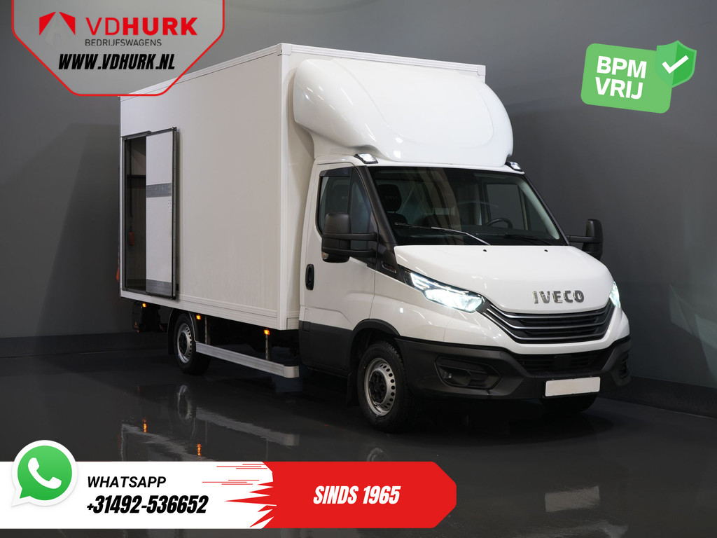 Mercedes-Benz Sprinter (Iveco Daily) 35S18HV 3.0 Aut. ZF BPM VRIJ! Bakwagen Laadklep/ LED/ Spoiler/ Gev.stoel/ Adapt.Cruise/ Navi/ Carplay/ Climate/ 440x210x230 9