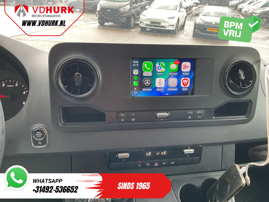Mercedes-Benz Sprinter L2 2x Schuifdeur/ 360 Camera/ Carplay/ Airco/ Navi/ PDC/ Trekhaak 11