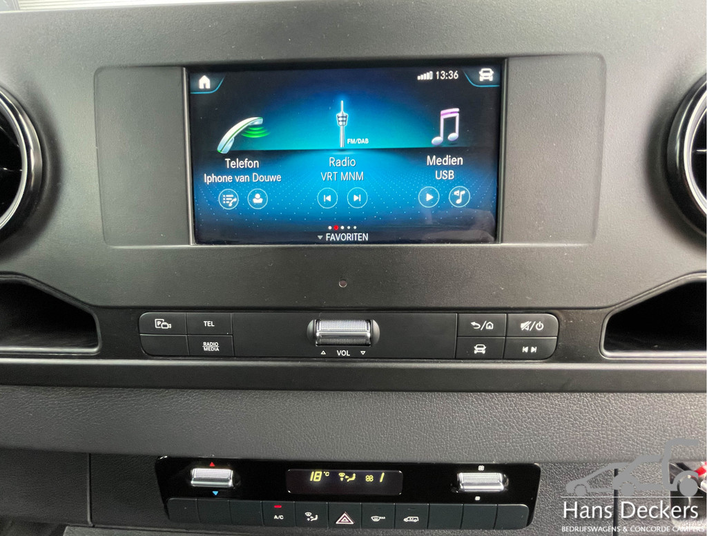 Mercedes-Benz Sprinter L2 H2 317 Vrieswagen -20 - +20 Koelwagen Carrier Dag & Nacht MBUX Xarios 350 BPM Vrij 12