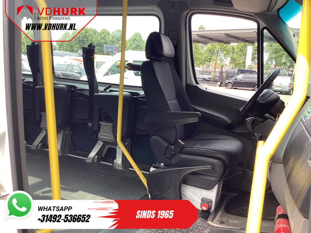 Mercedes-Benz Sprinter Mercedes-Benz Sprinter 313 2.2 CDI L2H2 EUR9922 Incl. BTW BPM VRIJ! EXPORT ONLY Combi/ 9 Persoons/ Kombi/ 9P/ Airco/ Rolstoellift 11
