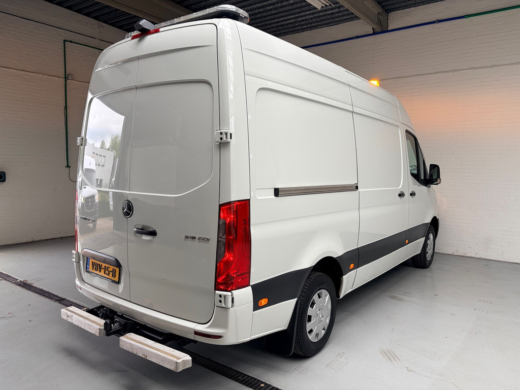 Mercedes-Benz Sprinter Servicewagen automaat 316 160PK 2.2 CDI euro6 L2H2 Trekhaak 3500KG! Kasten, Victron V230, RIJKLAARPRIJS! 7