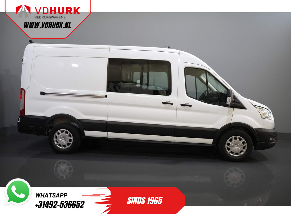 Mercedes-Benz Sprinter (Transit) 2.0 TDCI 130 pk L3H2 DC Dubbel Cabine 7 Pers./ Riem V.V./ Adapt. Cruise/ CarPlay/ PDC/ Navi/ Camera/ Airco/ Trekhaak 10