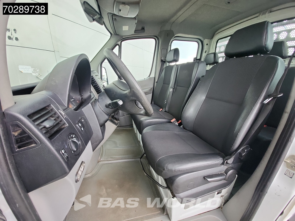 Mercedes-Benz Sprinter 310 CDI Automaat 3 zijdige Kipper Dubbe Cabine Trekhaak Tipper Benne Open laadbak Airco Trekhaak 14