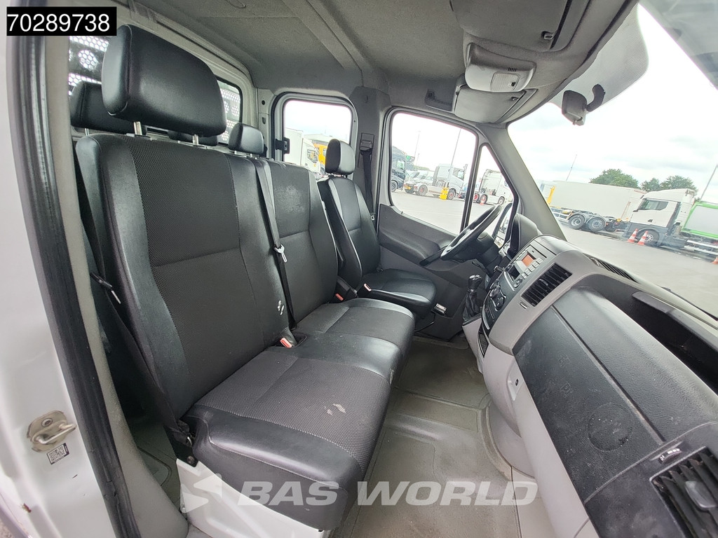 Mercedes-Benz Sprinter 310 CDI Automaat 3 zijdige Kipper Dubbe Cabine Trekhaak Tipper Benne Open laadbak Airco Trekhaak 16