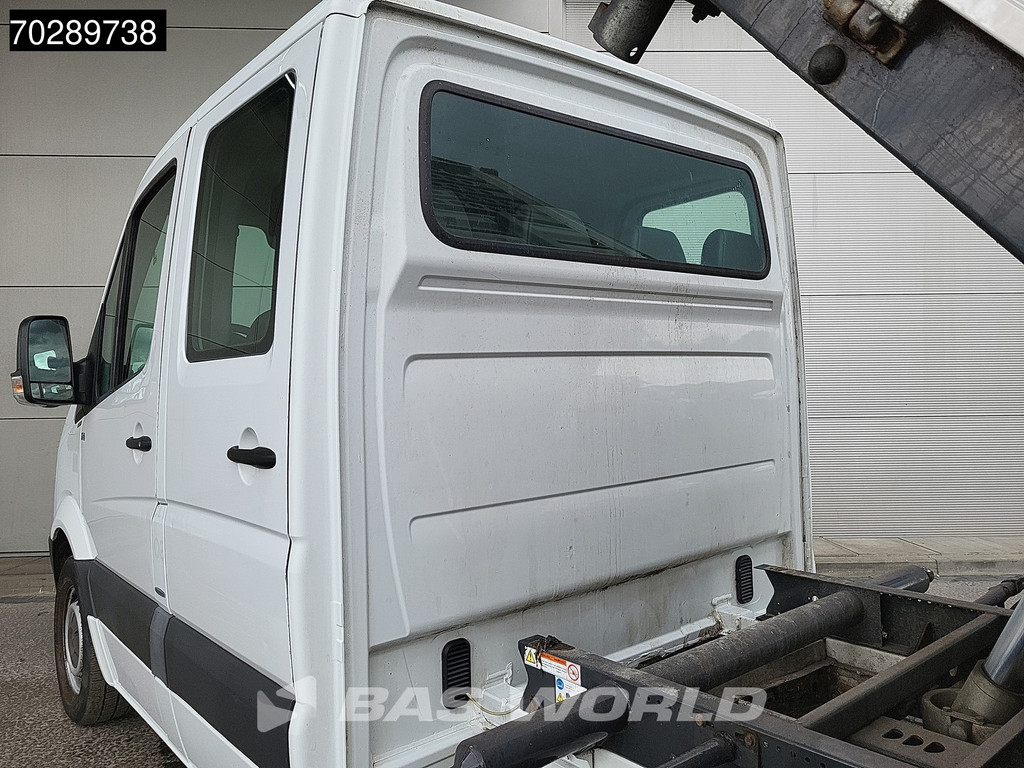 Mercedes-Benz Sprinter 310 CDI Automaat 3 zijdige Kipper Dubbe Cabine Trekhaak Tipper Benne Open laadbak Airco Trekhaak 8
