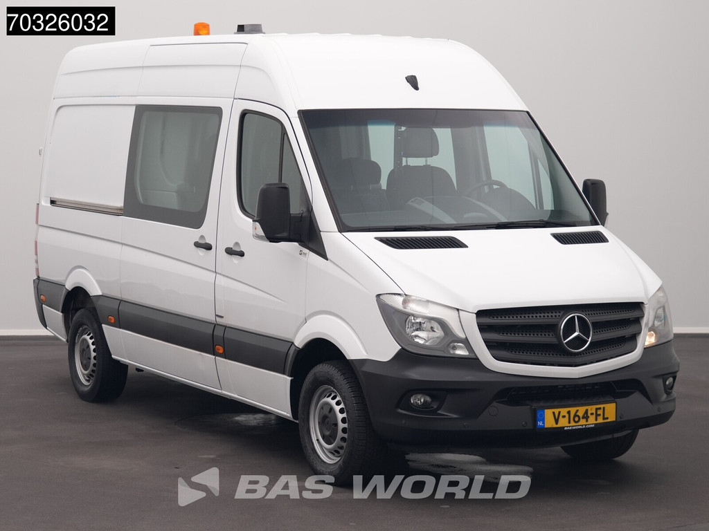Mercedes-Benz Sprinter 313 CDI Automaat Dubbel Cabine L2H2 Trekhaak Navi Airco Cruise Parkeersensoren v+a Stoelverwarming Euro6 L2 DC Doka Mixto Airco Trekhaak Cruise control 5