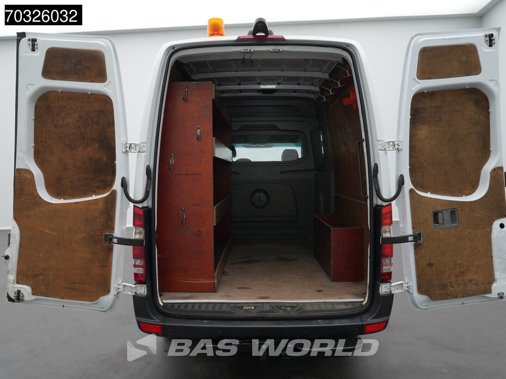 Mercedes-Benz Sprinter 313 CDI Automaat Dubbel Cabine L2H2 Trekhaak Navi Airco Cruise Parkeersensoren v+a Stoelverwarming Euro6 L2 DC Doka Mixto Airco Trekhaak Cruise control 8