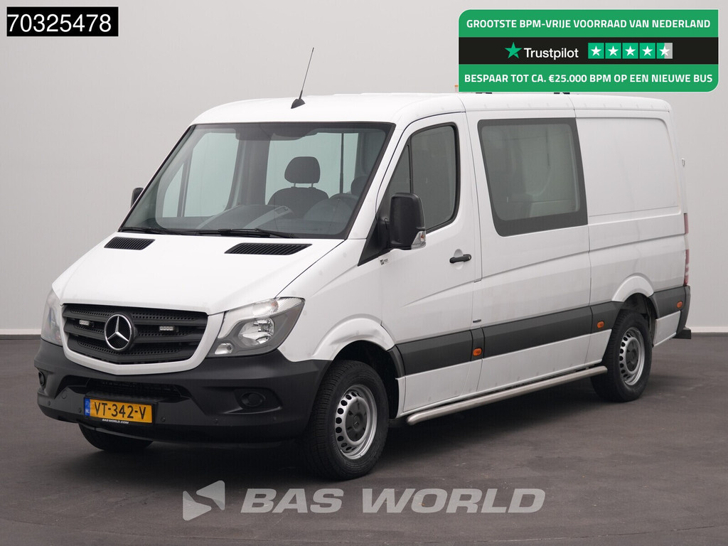 Mercedes-Benz Sprinter 313 CDI Automaat Euro6 L2H1 Trekhaak Airco APK 03-2027 DC Doka Mixto Airco Trekhaak