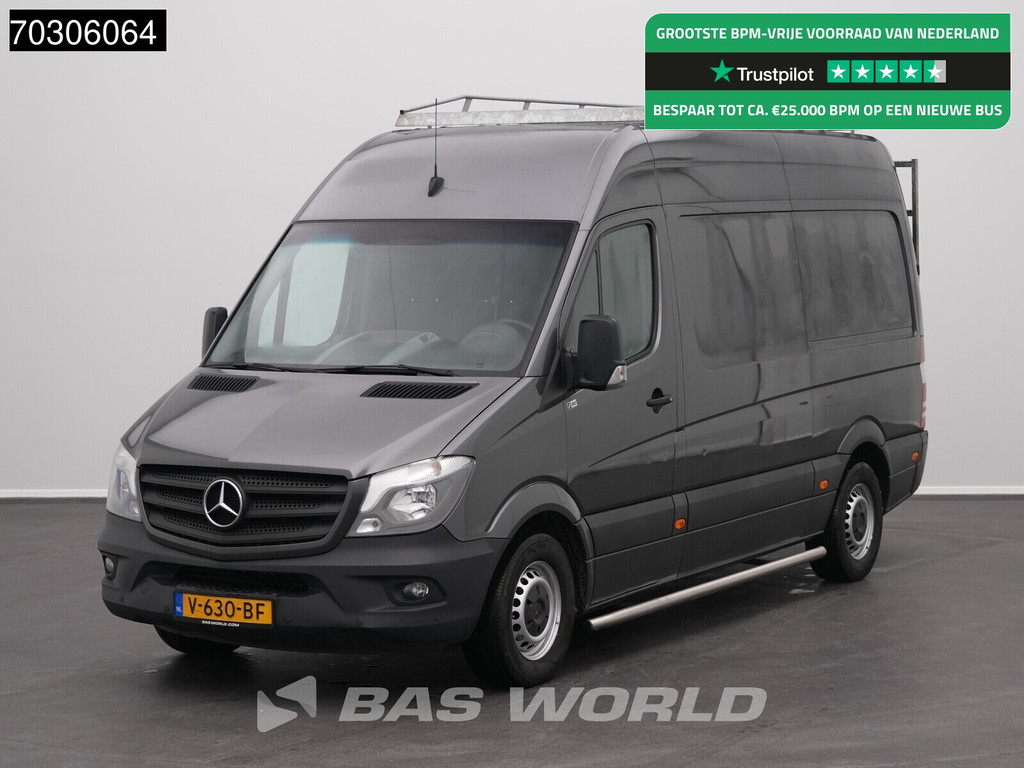Mercedes-Benz Sprinter 313 CDI Automaat L2H2 Trekhaak Navi Airco Cruise Parkeersensoren Imperiaal APK 03-2026 L2 Airco Trekhaak Cruise control