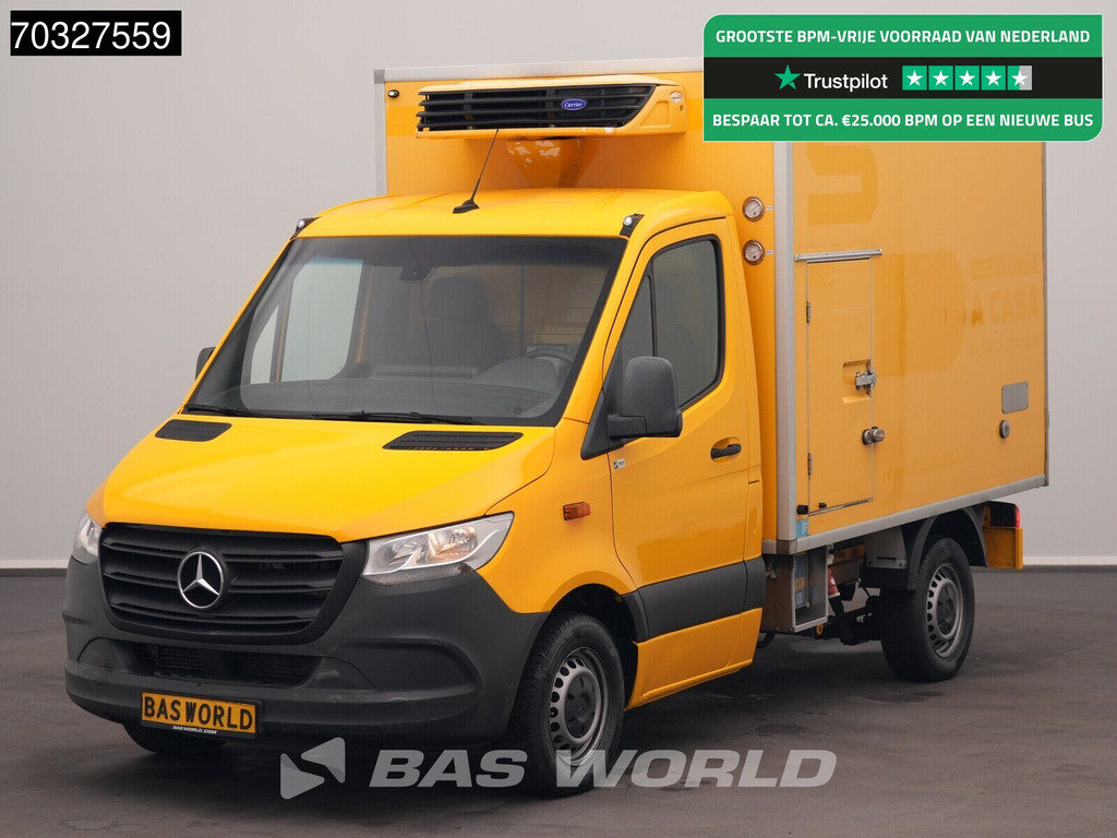 Mercedes-Benz Sprinter 314 CDI Bakwagen Gekoeld Vriezer Automaat Carrier Xarios 300 230V Stekker Achterdeuren Airco Euro6 Koel Koeler Kühl Kühler Vries Frigo Airco