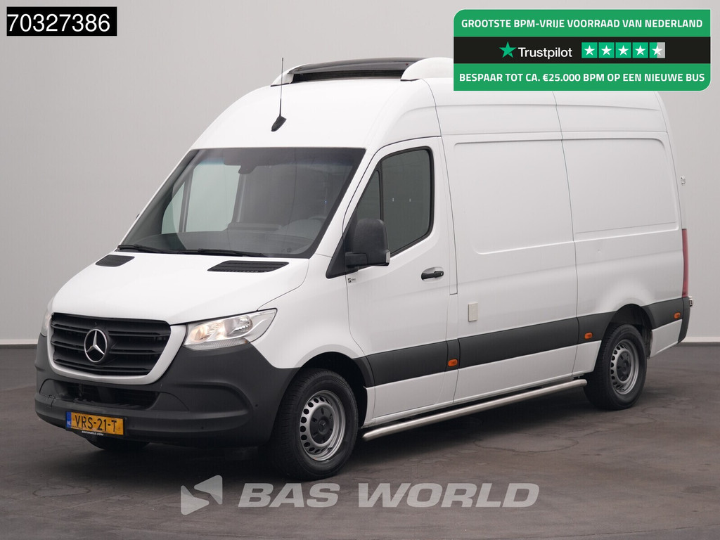 Mercedes-Benz Sprinter 315 CDI Koelwagen Thermo King 230v Stekker L2H2 Airco Cruise Parkeersensoren Peters Euro6 Koel Koeler Kühl Kühler Kühlwagen Kühlkasten Airco Cruise control