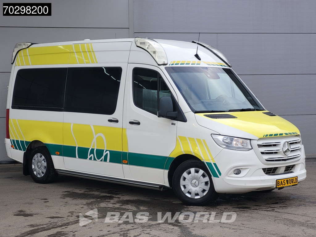 Mercedes-Benz Sprinter 316 CDI Ambulance Brancard Automaat Ziekenwagen Airco Cruise Camera Parkeersensoren Standkachel Euro6 Rettungswagen Krankenwagen 10m3 Airco Cruise control 14