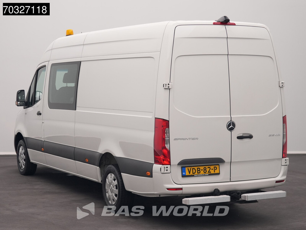 Mercedes-Benz Sprinter 316 CDI Automaat Dubbel Cabine L3H2 Navi Airco Cruise Camera Parkeersensoren MBUX CarPlay Euro6 L3 DC Doka Mixto Airco Cruise control 6