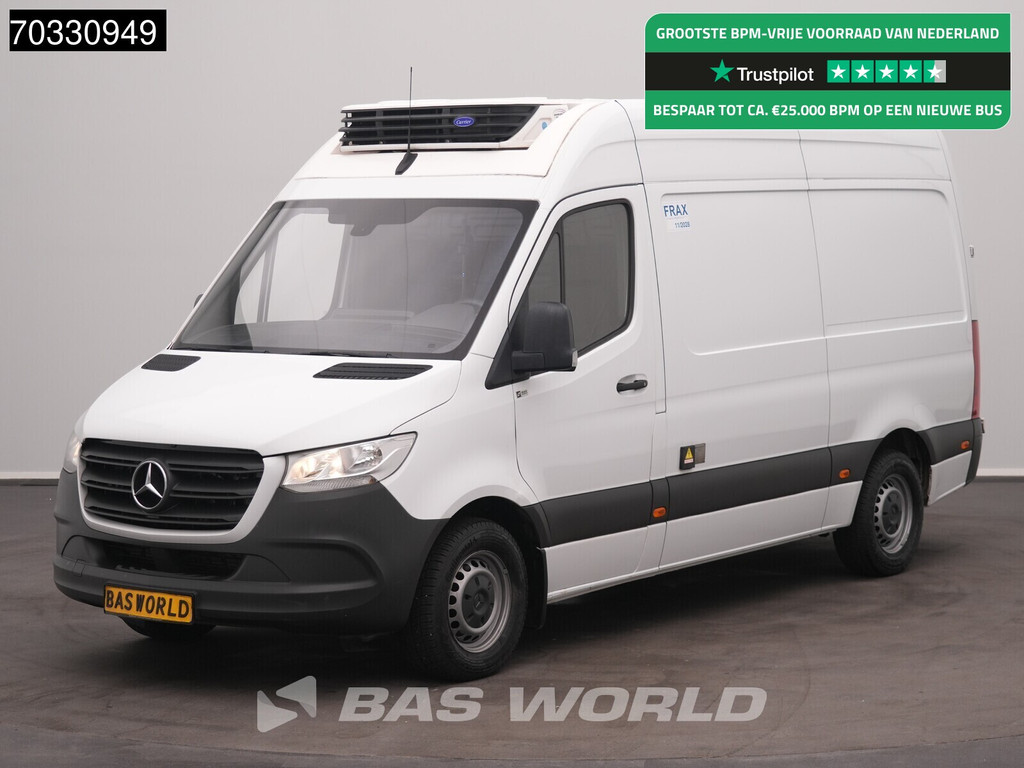 Mercedes-Benz Sprinter 316 CDI Lamberet Koelwagen Carrier Xarios 300 Airco Cruise Camera MBUX CarPlay Euro6 Koel Koeler Kühl Kühler Kühlkasten Kühlkasten Kühlwagen Airco Cruise control