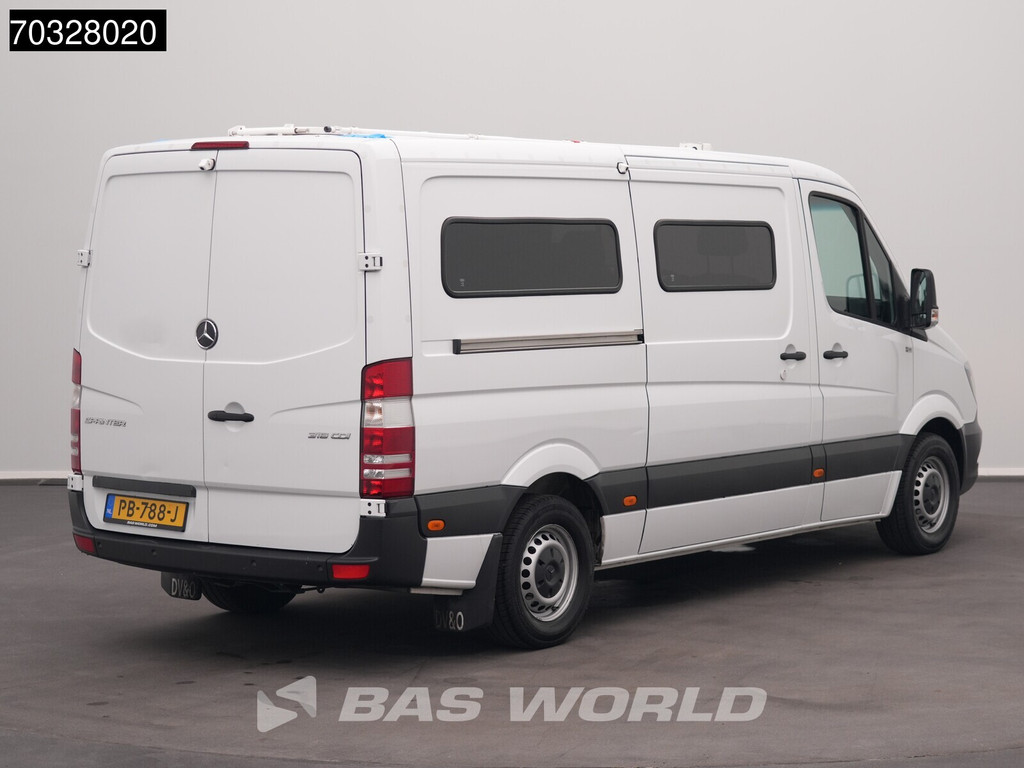 Mercedes-Benz Sprinter 316 CDI Personenbus Automaat 4-Persoons Kantoor L2H1 160PK Airco Cruise Parkeersensoren v+a Euro6 Passenger Transport Taxi TV Airco Cruise control 2