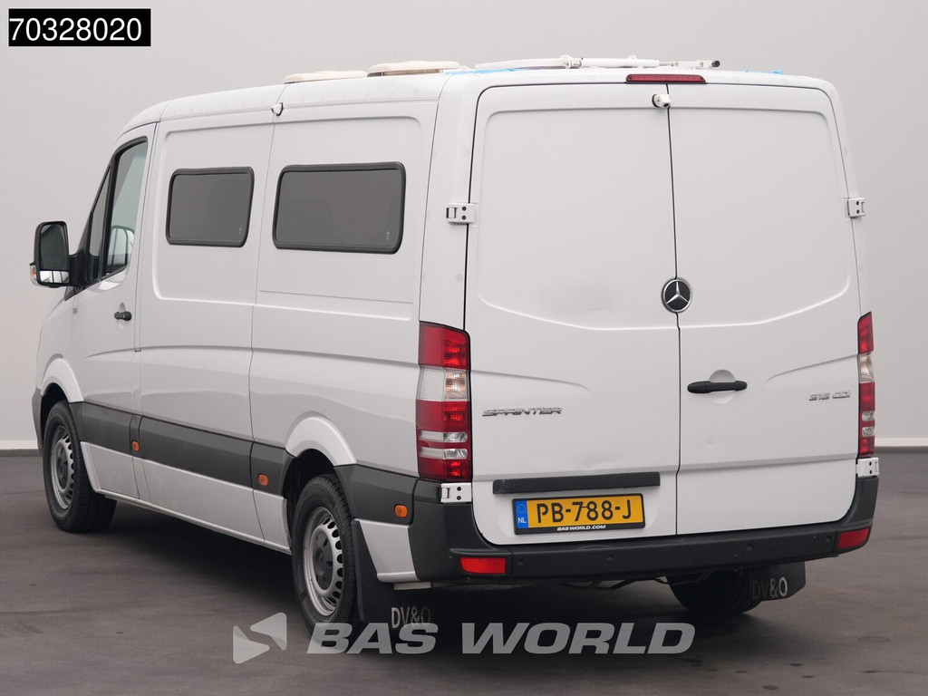 Mercedes-Benz Sprinter 316 CDI Personenbus Automaat 4-Persoons Kantoor L2H1 160PK Airco Cruise Parkeersensoren v+a Euro6 Passenger Transport Taxi TV Airco Cruise control 6