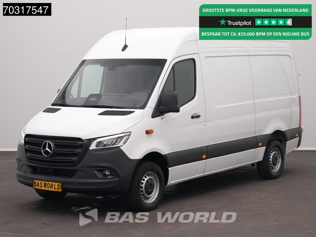 Mercedes-Benz Sprinter 317 CDI Automaat 2025 Model L2H2 LED Navi Airco Cruise Camera 10inch MBUX Parkeersensoren v+a Euro6 L2 Airco Cruise control