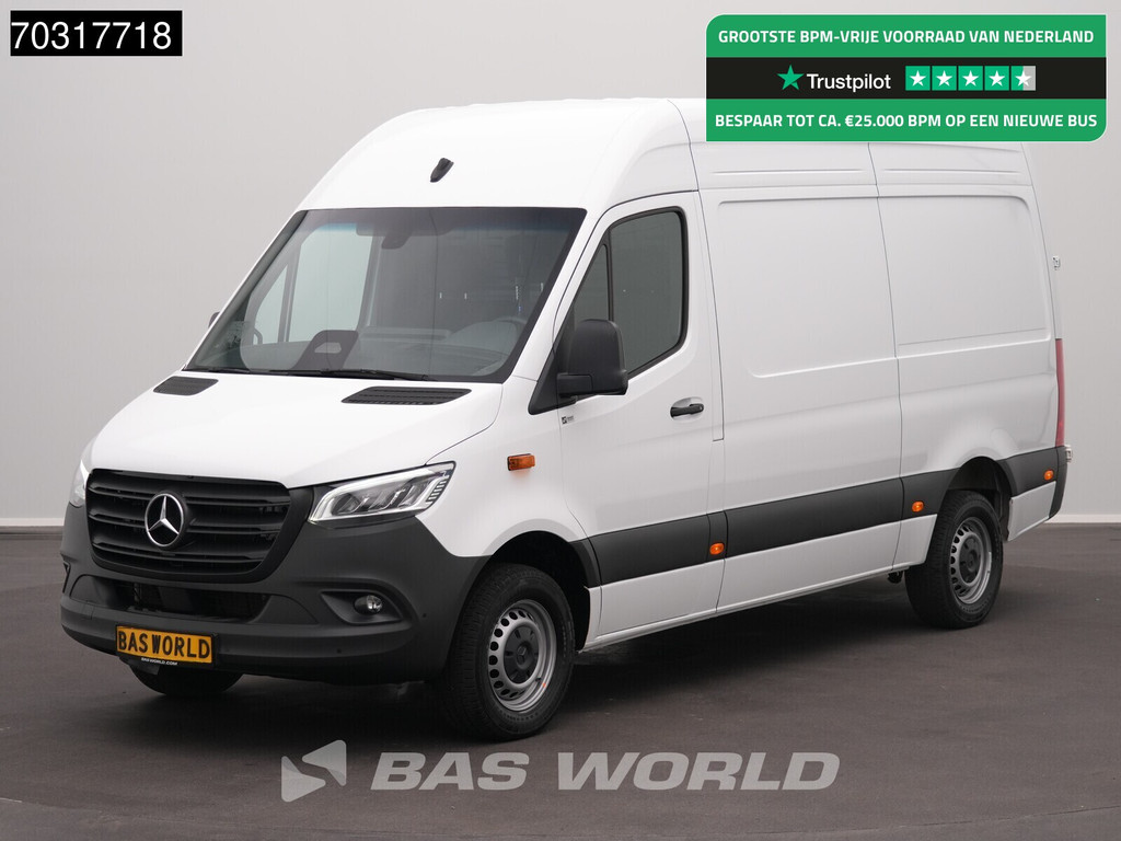 Mercedes-Benz Sprinter 317 CDI Automaat 2025 Model LED L2H2 Navi Airco Cruise Camera MBUX CarPlay Parkeersensoren 170PK Euro6 L2 Airco Cruise control