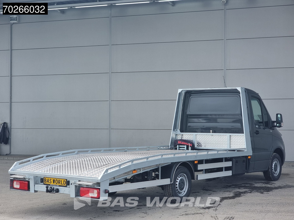 Mercedes-Benz Sprinter 317 CDI Automaat Autotransporter Lier Trekhaak MBUX Navi Airco Cruise Cartransporter Oprijwagen Airco Trekhaak Cruise control 9