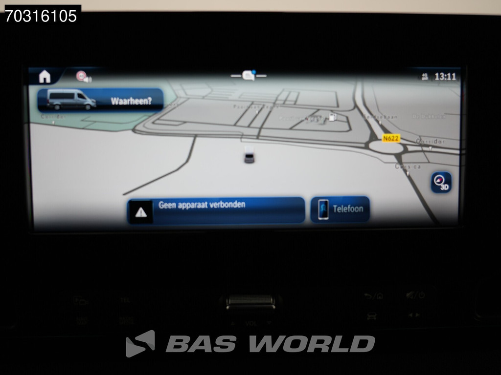 Mercedes-Benz Sprinter 317 CDI Nieuw Model Automaat 170PK L2H2 LED Airco Cruise Camera 10inch MBUX CarPlay Parkeersensoren Euro6 L3 Airco Cruise control 21