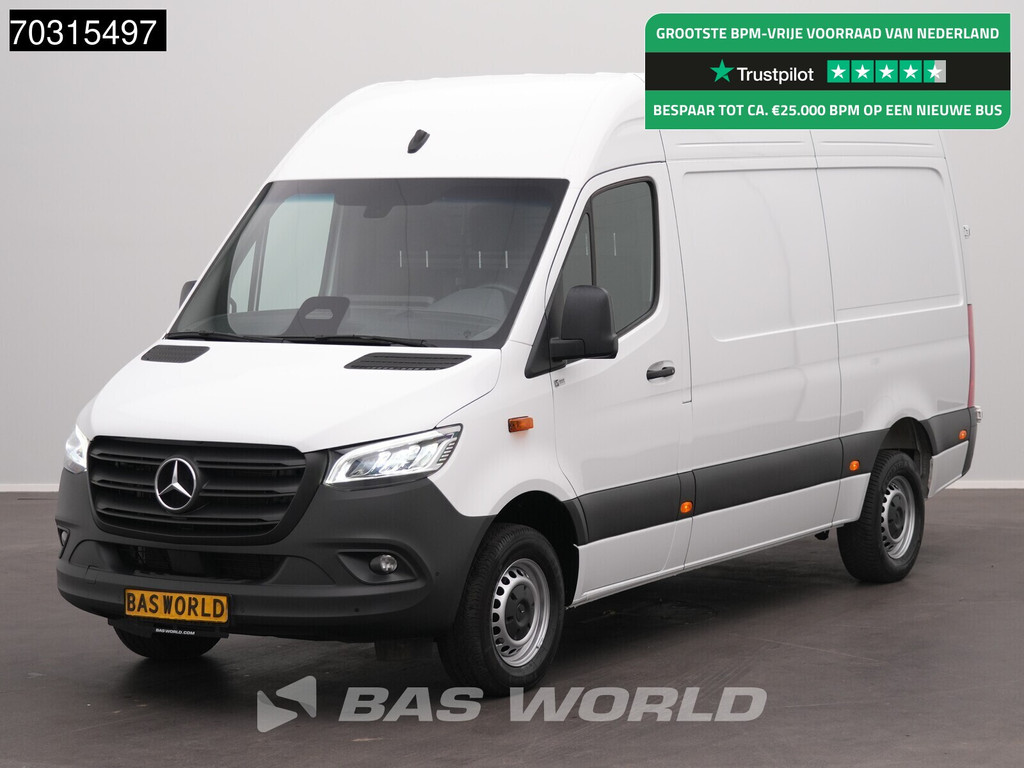 Mercedes-Benz Sprinter 317 CDI Nieuw Model Automaat 170PK L2H2 LED Navi Airco Cruise Camera Parkeersensoren 10inch MBUX CarPlay Euro6 L2 Airco Cruise control