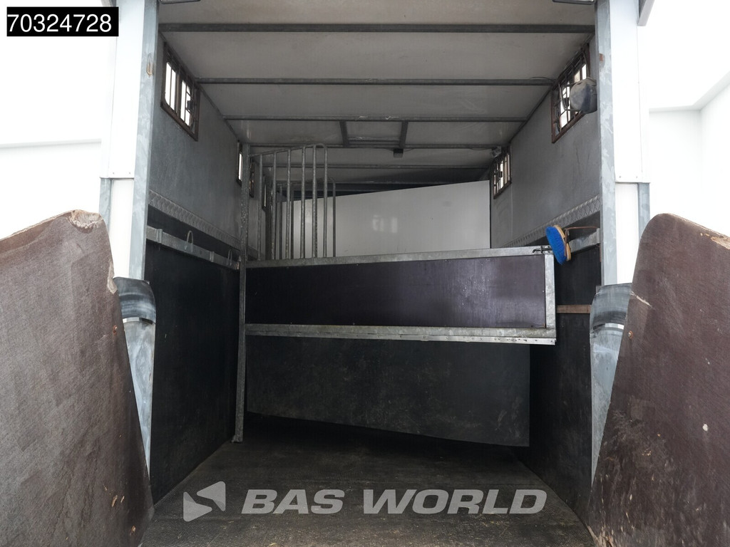 Mercedes-Benz Sprinter 412 D Dubbellucht Paardenwagen Horsetruck Pferdenwagen Veevervoer 12
