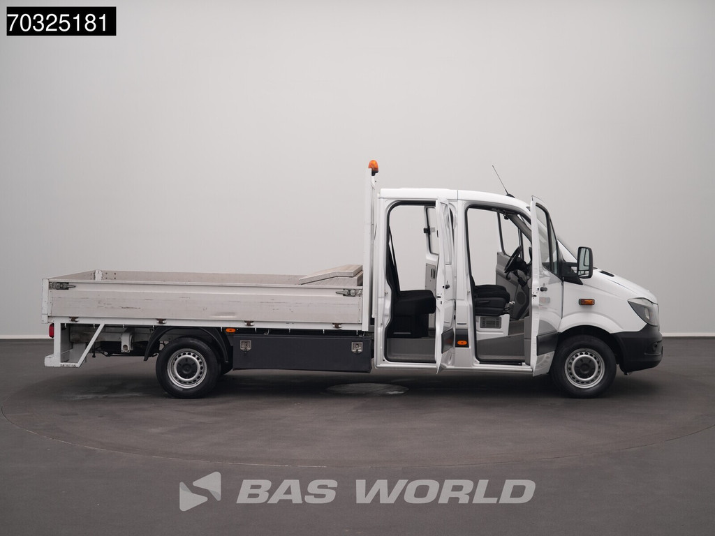 Mercedes-Benz Sprinter 413 CDI Euro6 Dubbel Cabine Open Laadbak Trekhaak Zwaailampen Pritsche DC Doka Trekhaak 10