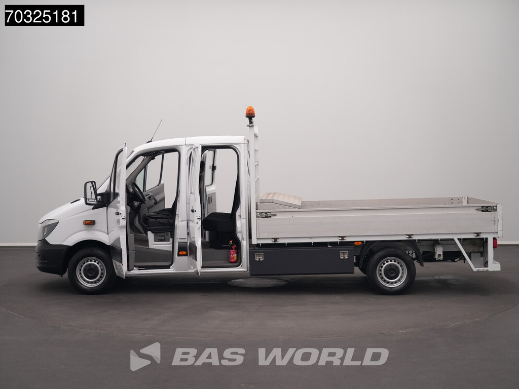 Mercedes-Benz Sprinter 413 CDI Euro6 Dubbel Cabine Open Laadbak Trekhaak Zwaailampen Pritsche DC Doka Trekhaak 9
