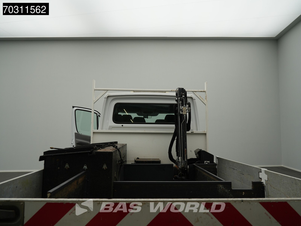 Mercedes-Benz Sprinter 513 CDI Automaat Euro6 Kraanwagen HIAB 017T Dubbellucht Trekhaak Airco Euro6 Kraan Open Laadbak Crane Kranwagen Pritsche Open Box Pickup Airco Trekhaak 17