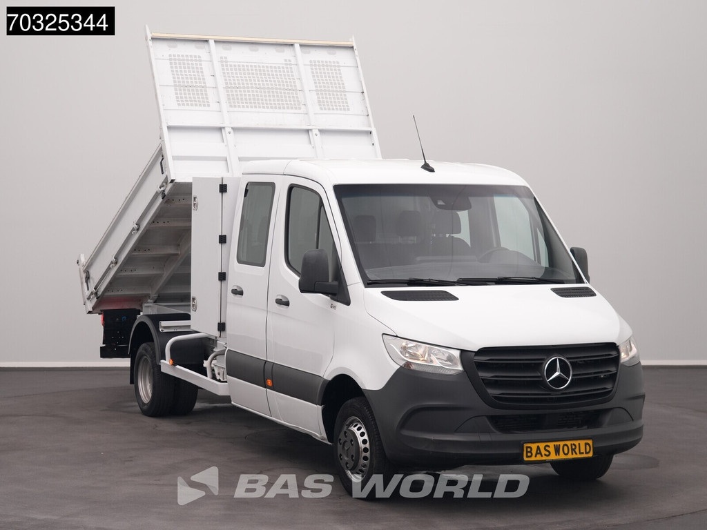 Mercedes-Benz Sprinter 514 CDI Dubbel Cabine Kipper 3,5t Trekhaak Airco Cruise Euro6 Tipper Benne Kieper Airco Trekhaak Cruise control 5