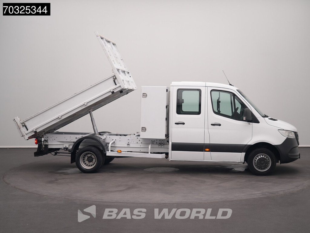 Mercedes-Benz Sprinter 514 CDI Dubbel Cabine Kipper 3,5t Trekhaak Airco Cruise Euro6 Tipper Benne Kieper Airco Trekhaak Cruise control 7