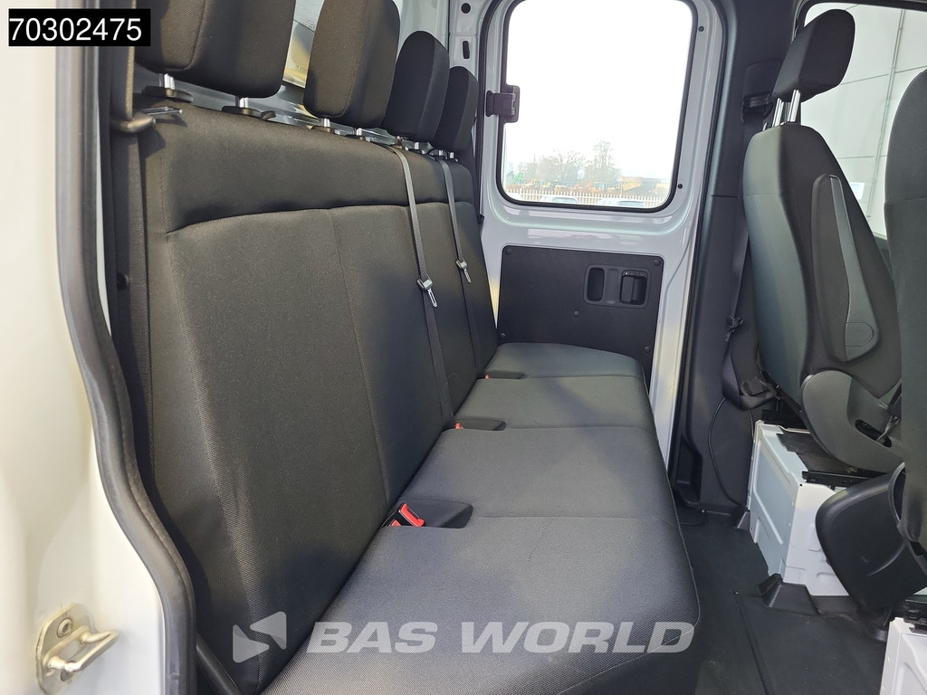 Mercedes-Benz Sprinter 514 CDI Dubbel Cabine Kipper met Kist Dubbellucht 3,5t Trekhaak Airco Cruise Euro6 Tipper Benne Kipper DC Doka Airco Trekhaak Cruise control 13