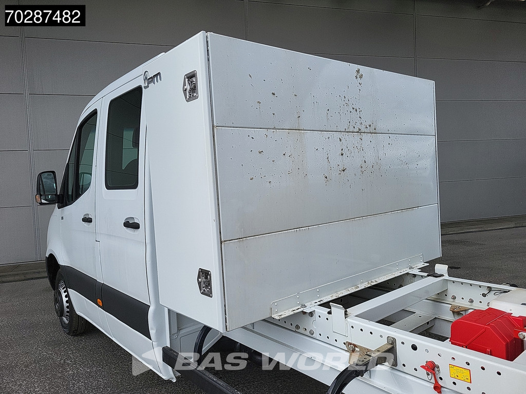 Mercedes-Benz Sprinter 514 CDI Kipper Dubbel Cabine Dubbellucht 3,5t Trekhaak Airco Cruise Euro6 Tipper Benne Kieper Airco Trekhaak Cruise control 8