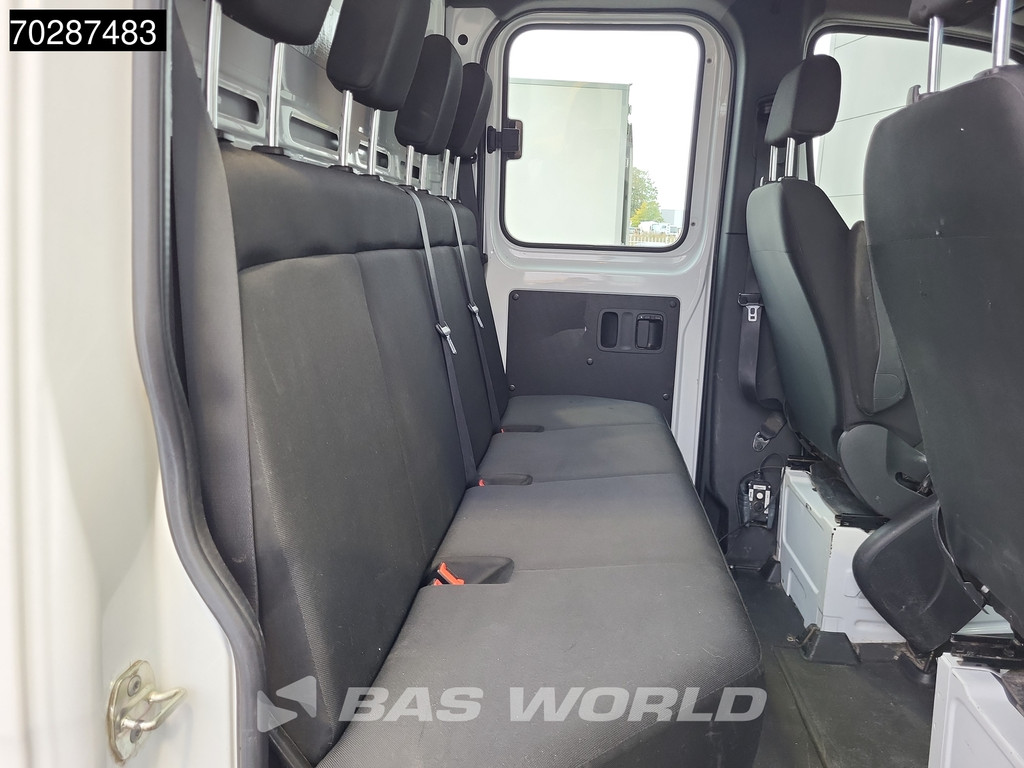 Mercedes-Benz Sprinter 514 CDI Kipper met Kist Dubbel Cabine Dubbellucht 3,5t Trekhaak Airco Cruise Euro6 Kieper Tipper Benne Airco Trekhaak Cruise control 10