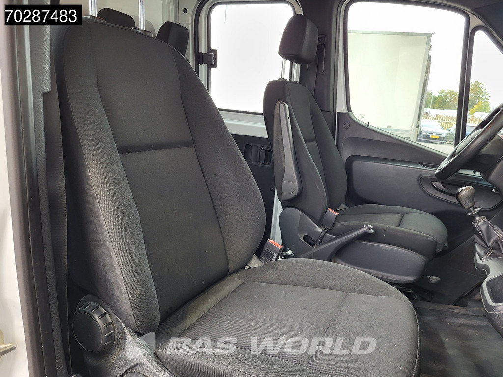 Mercedes-Benz Sprinter 514 CDI Kipper met Kist Dubbel Cabine Dubbellucht 3,5t Trekhaak Airco Cruise Euro6 Kieper Tipper Benne Airco Trekhaak Cruise control 11