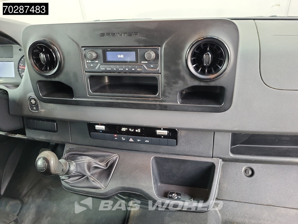 Mercedes-Benz Sprinter 514 CDI Kipper met Kist Dubbel Cabine Dubbellucht 3,5t Trekhaak Airco Cruise Euro6 Kieper Tipper Benne Airco Trekhaak Cruise control 12