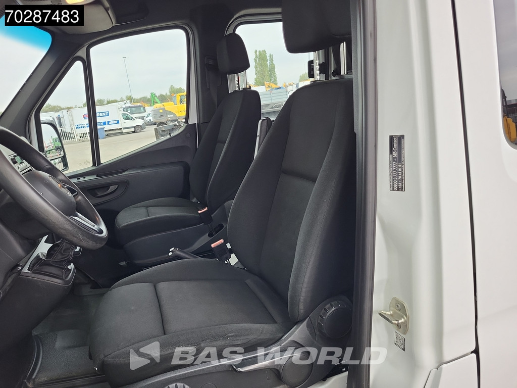 Mercedes-Benz Sprinter 514 CDI Kipper met Kist Dubbel Cabine Dubbellucht 3,5t Trekhaak Airco Cruise Euro6 Kieper Tipper Benne Airco Trekhaak Cruise control 9