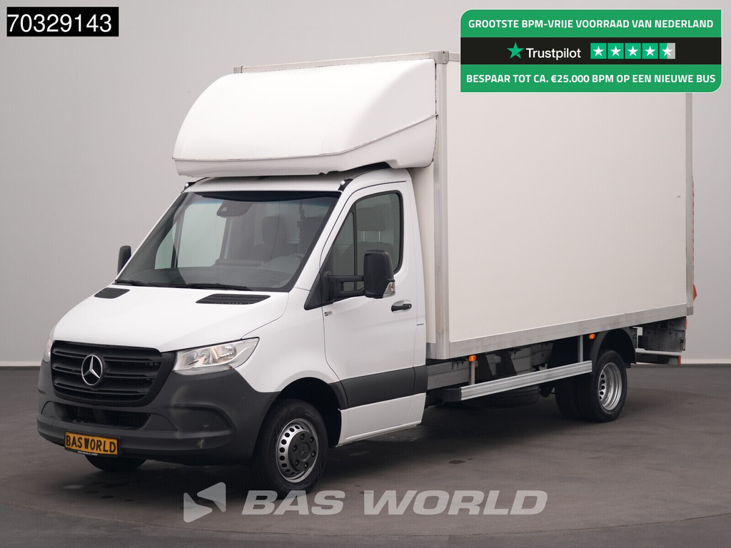 Mercedes-Benz Sprinter 515 CDI Automaat Laadklep Zijdeur Dubbellucht Bakwagen Airco Cruise Euro6 Meubelbak Koffer Airco Cruise control