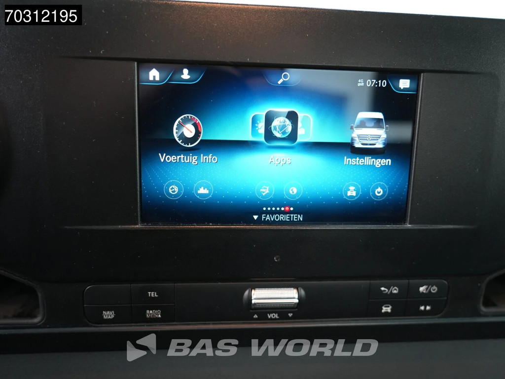 Mercedes-Benz Sprinter 516 CDI Automaat Dubbellucht 160PK Open Laadbak Navi Airco Cruise Standkachel Euro6 Pritsche Pickup Open Box Airco Cruise control 14