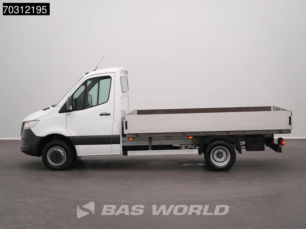 Mercedes-Benz Sprinter 516 CDI Automaat Dubbellucht 160PK Open Laadbak Navi Airco Cruise Standkachel Euro6 Pritsche Pickup Open Box Airco Cruise control 8
