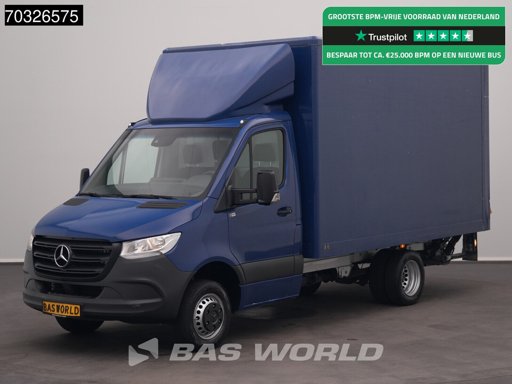 Mercedes-Benz Sprinter 517 CDI Laadklep Dubbellucht Bakwagen 170PK Airco Euro6 Meubelbak Koffer Airco