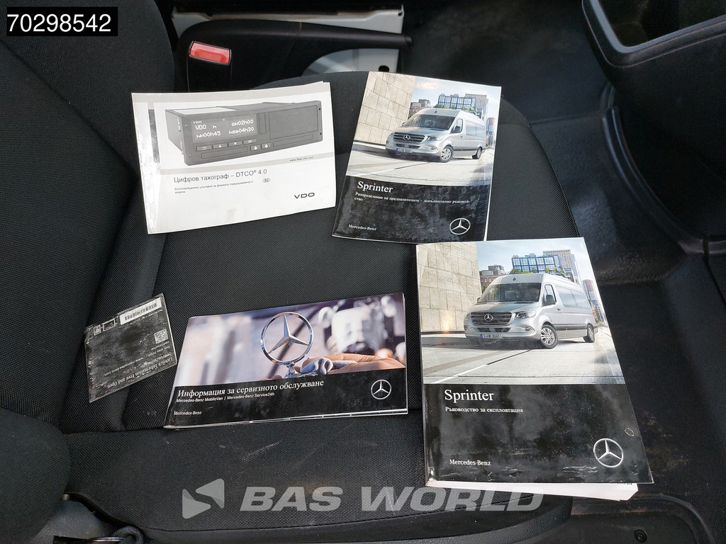 Mercedes-Benz Sprinter 519 CDI 3.0L V6 Automaat 484cm Dubbellucht Huif Bakwagen 190PK Airco Cruise Euro6 Meubelbak Koffer Airco 15