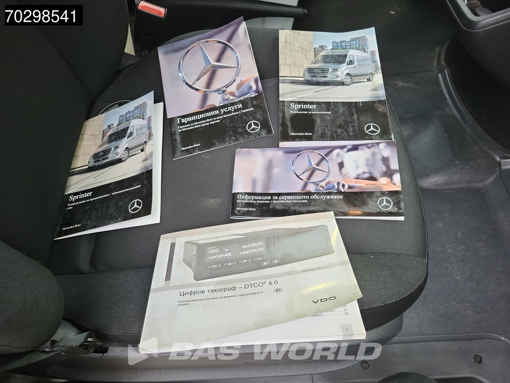 Mercedes-Benz Sprinter 519 CDI 3.0L V6 Automaat 484cm Dubbellucht Huif Bakwagen 190PK Airco Cruise Euro6 Meubelbak Koffer Airco 18