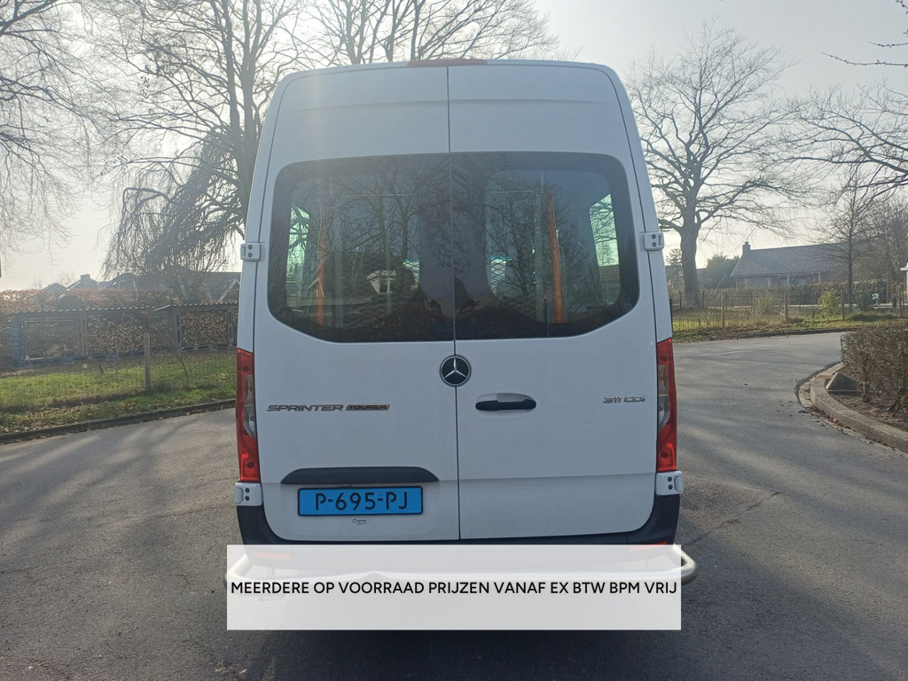 Mercedes-Benz Sprinter Tourer 311 CDI L3 HD ROLSTOELBUS LIFT/TAXI/VERLENGD/EX/BTW/EURO6/GROEPSVERVOER 8