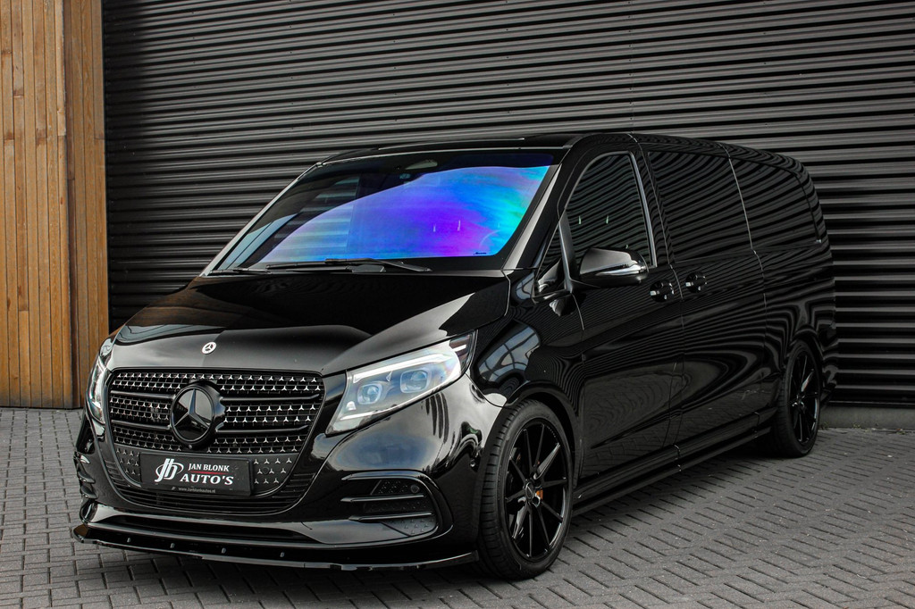 Mercedes-Benz V-KLASSE 300d 4X4 EXTRA LANG AMG DC 240PK L3H1 DUBBEL CABINE / JB-EDITION / BILSTEIN SCHROEFSET/ NIGHT EDITION/ FULL 11