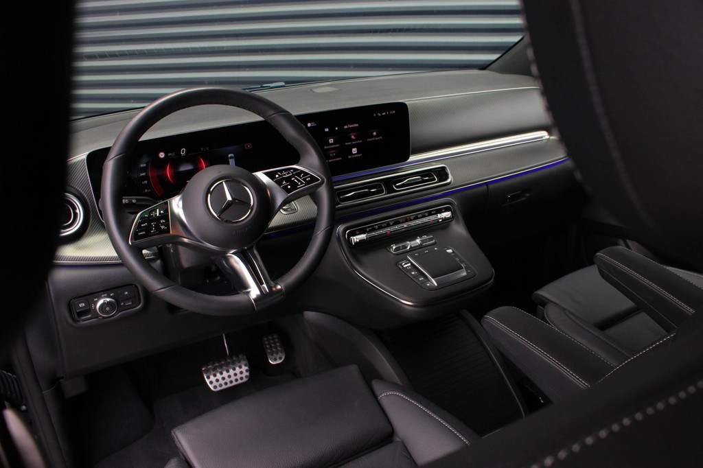 Mercedes-Benz V-KLASSE 300d 4X4 EXTRA LANG AMG DC 240PK L3H1 DUBBEL CABINE / JB-EDITION / BILSTEIN SCHROEFSET/ NIGHT EDITION/ FULL 16
