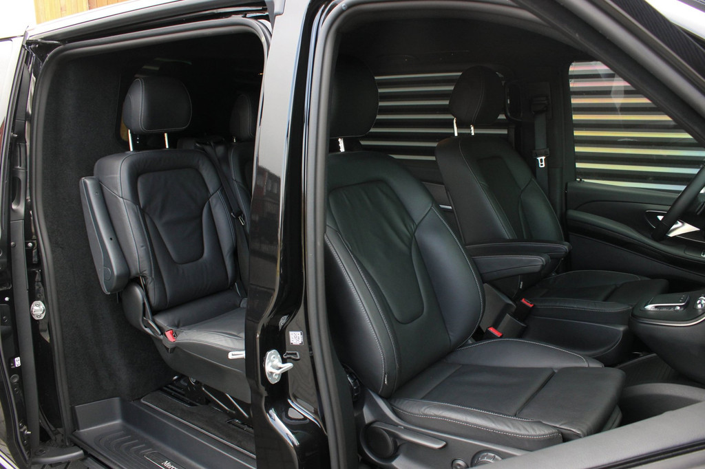 Mercedes-Benz V-KLASSE 300d 4X4 EXTRA LANG AMG DC 240PK L3H1 DUBBEL CABINE / JB-EDITION / BILSTEIN SCHROEFSET/ NIGHT EDITION/ FULL 19