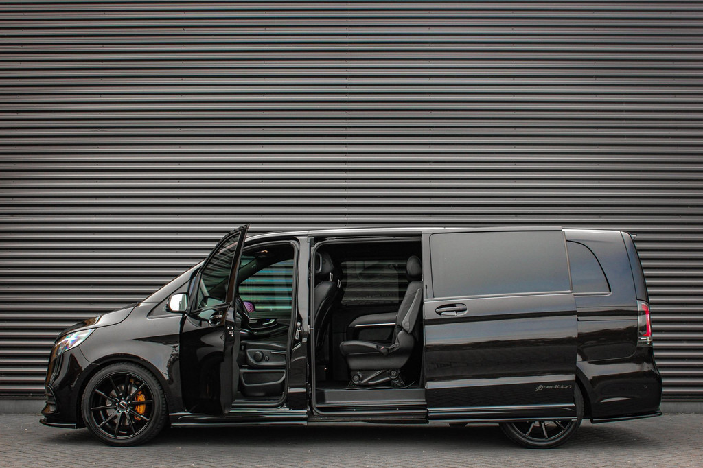 Mercedes-Benz V-KLASSE 300d 4X4 EXTRA LANG AMG DC 240PK L3H1 DUBBEL CABINE / JB-EDITION / BILSTEIN SCHROEFSET/ NIGHT EDITION/ FULL 7
