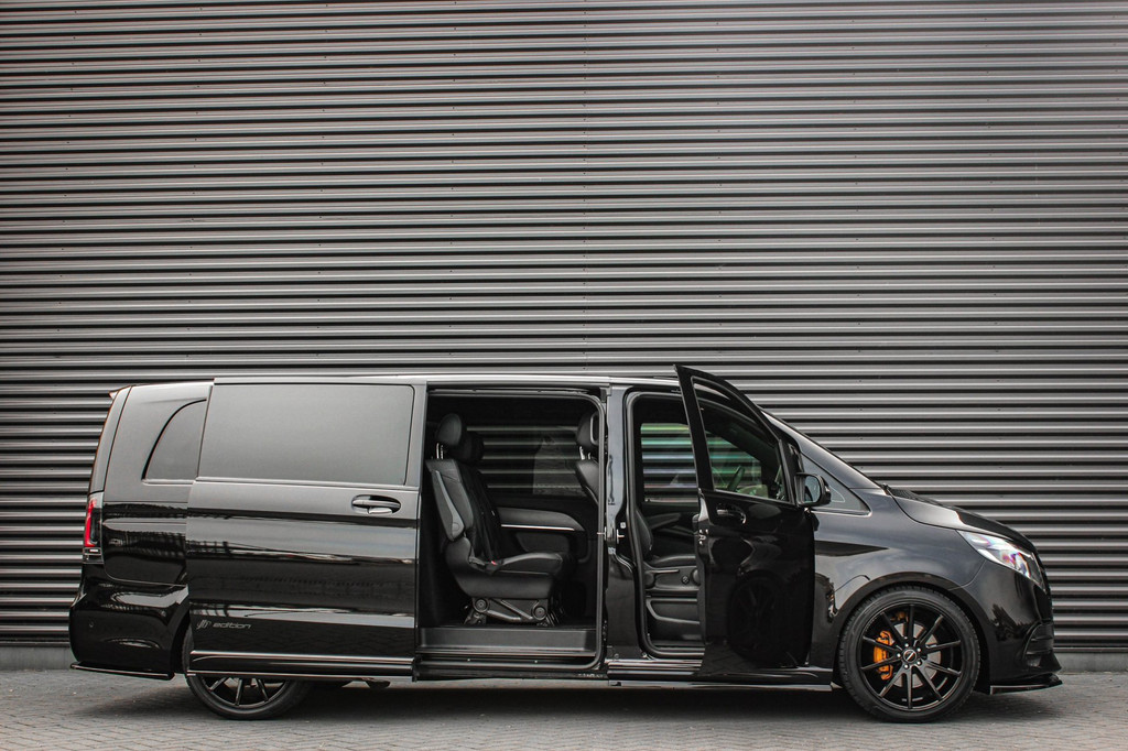 Mercedes-Benz V-KLASSE 300d 4X4 EXTRA LANG AMG DC 240PK L3H1 DUBBEL CABINE / JB-EDITION / BILSTEIN SCHROEFSET/ NIGHT EDITION/ FULL 8